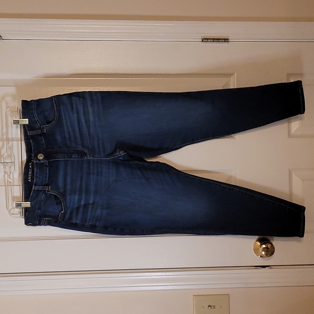 American Eagle Curvy Jeggings 14 Short